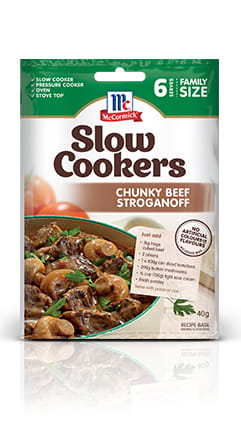 Chunky Beef Stroganoff