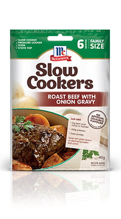 Roast Beef with Onion Gravy