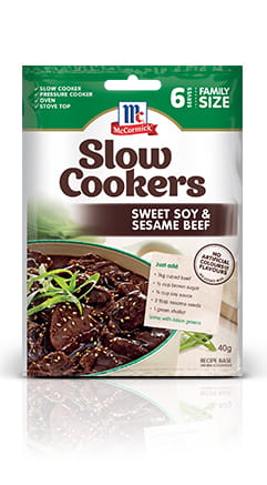 Sweet Soy & Sesame Beef