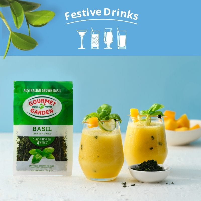 Festive-Drinks---Gourmet-Garden-Mango-Basil-Slushie