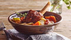 Garlic and Herb Lamb Shanks Slow Cooker