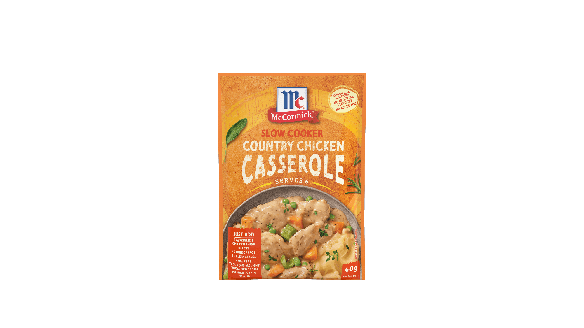 McCormick Slow Cookers Country Chicken Casserole