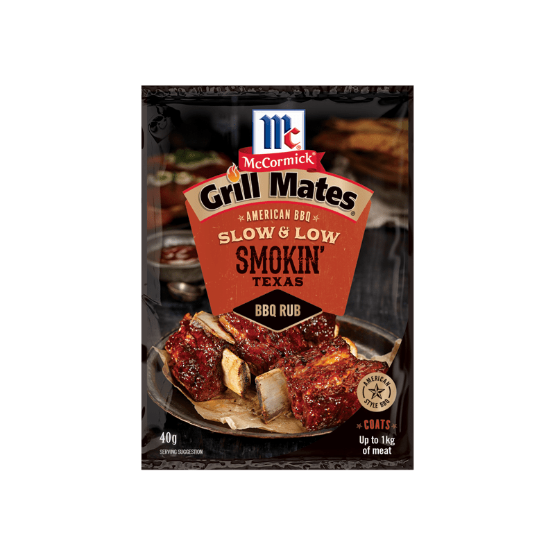 McCormick Grill Mates Smokin Texas Slow and Low BBQ Rub