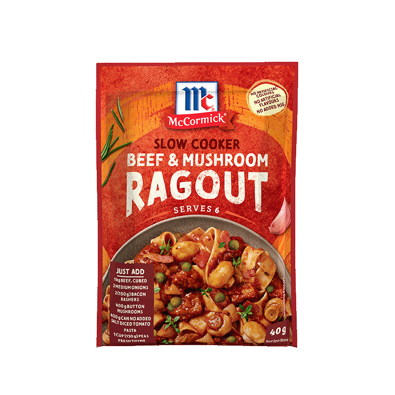 Beef & Mushroom Ragout