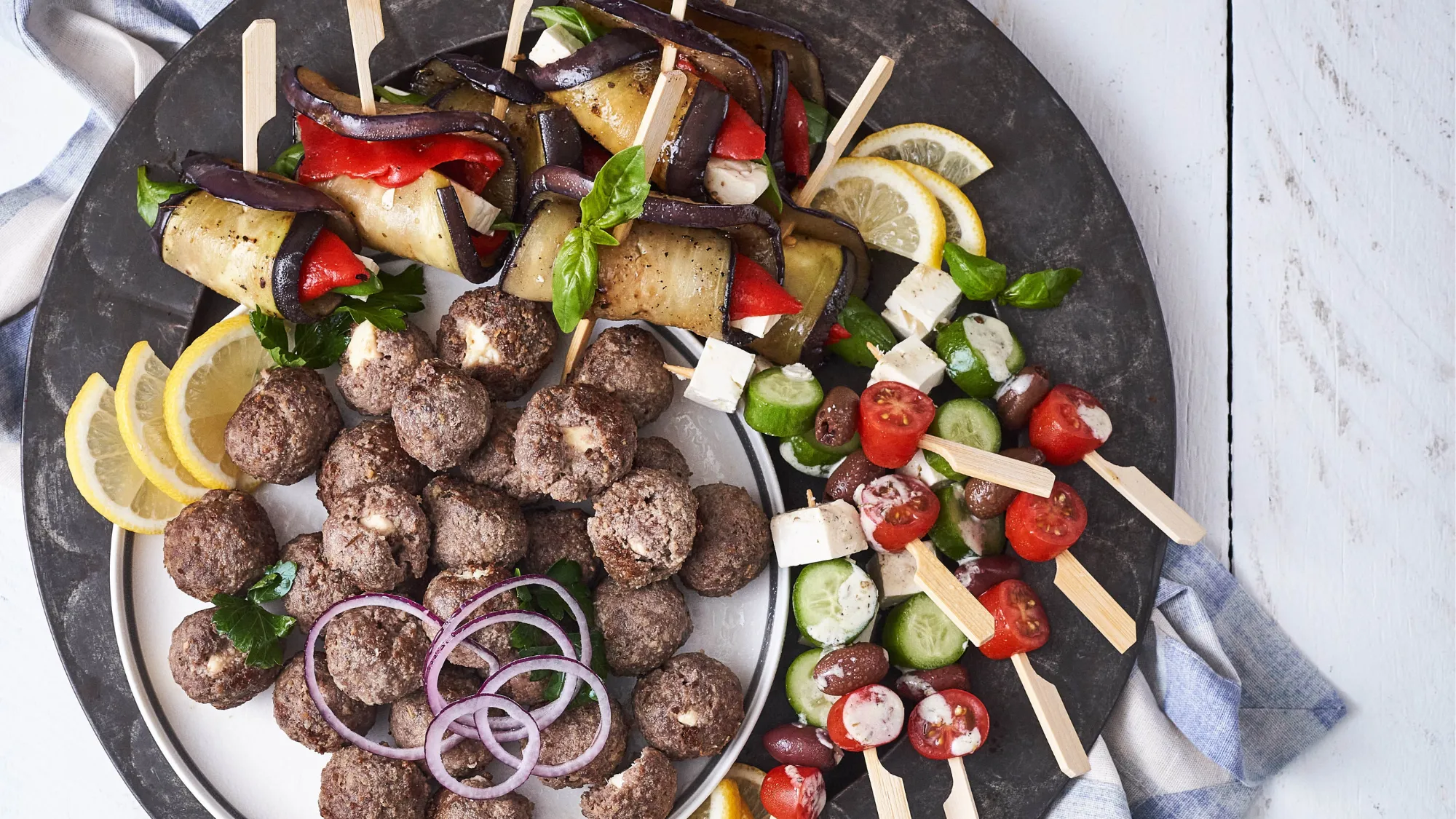 Greek Style Entertaining Platter