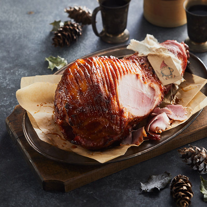 Maple & Mustard Christmas Ham
