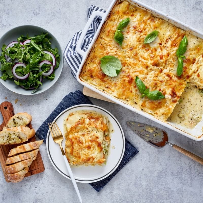 Quick and Easy Veggie Lasanga