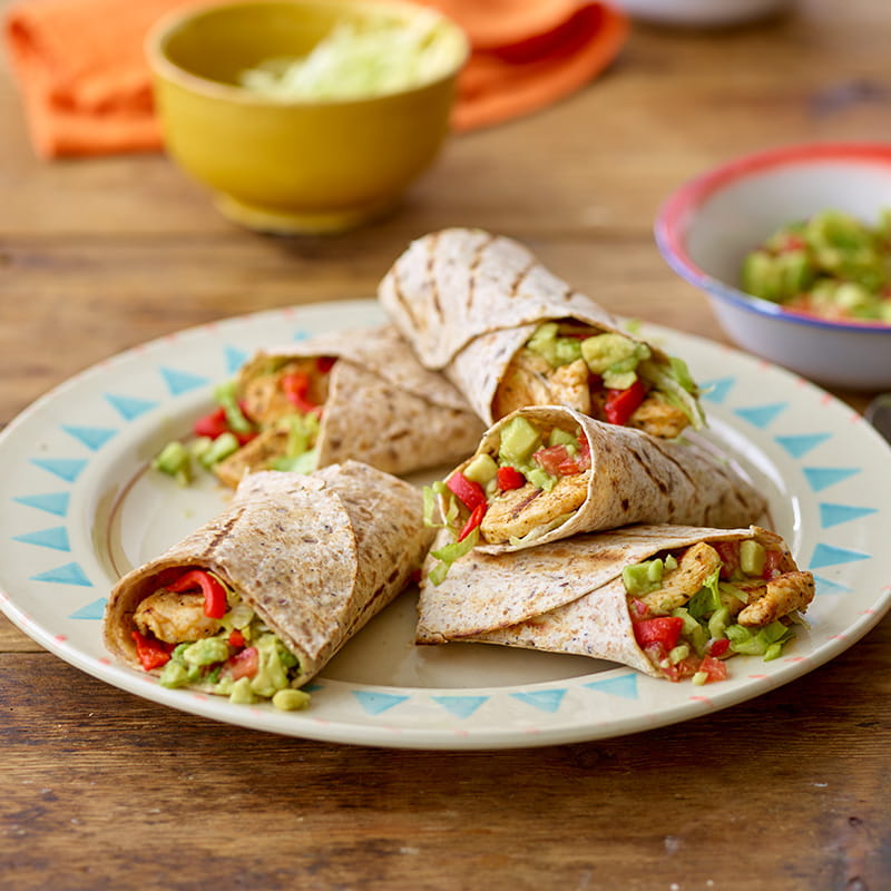 Mexican Chicken Wraps